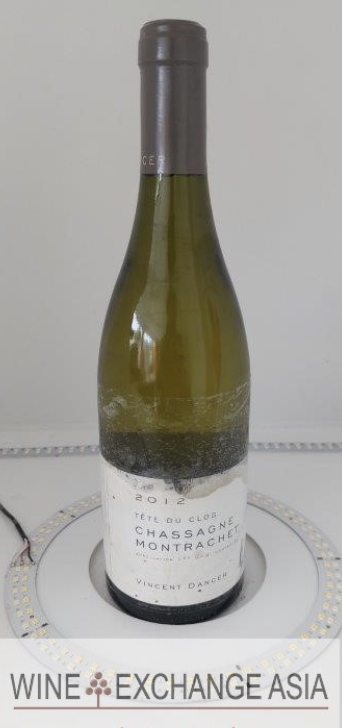 Vincent Dancer Chassagne-Montrachet 'Tête du clos' 1er Cru 2012 (BH 91) (Soiled Label) (WAS: $475+) (image for) Vincent Dancer Chassagne-Montrachet 'Tête du clos' 1er Cru 2012 (BH 91) (Soiled Label) (WAS: $475+)